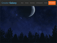 Tablet Screenshot of greatergalaxies.com